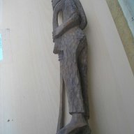 Фигура африканска от дърво 3, снимка 2 - Статуетки - 7829514
