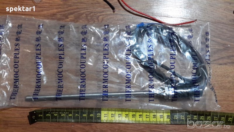 сонда сензор датчик платина 100 за терморегулатор, снимка 1