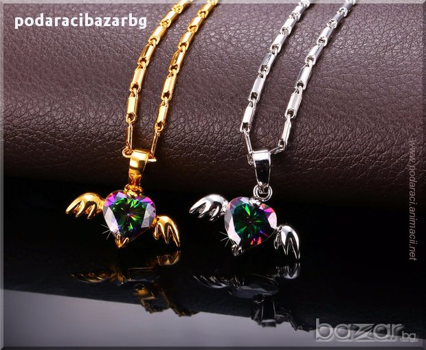 СЪРЦЕ С АНГЕЛСКИ КРИЛЕ – СРЕБЪРНО ИЛИ ЗЛАТНО КОЛИЕ, снимка 1