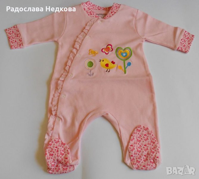 Гащеризон Къдрички - 62,68 и 74 см, снимка 1