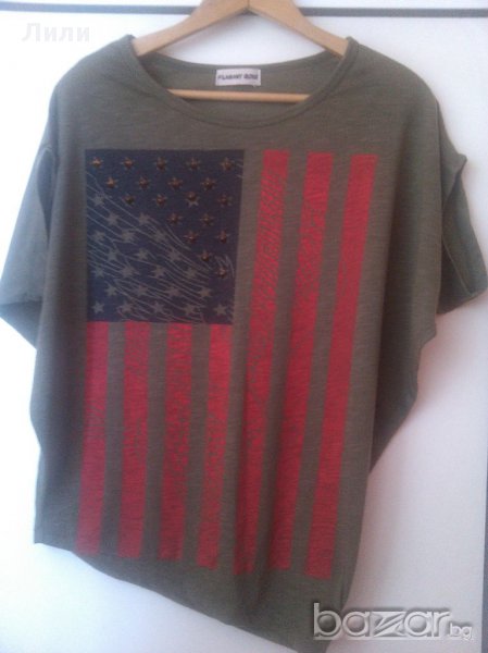 модерна тениска с капси, снимка 1