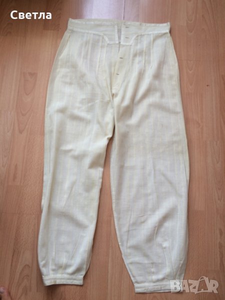 Уникат, към народна носия, домашно тъкаано платно,началото на миналия чеиза на баба - 2 броя за € 60, снимка 1