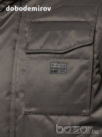 Ново сиво яке бомбър G STAR MFD HDD Bomber, оригинал, снимка 4 - Якета - 11953368