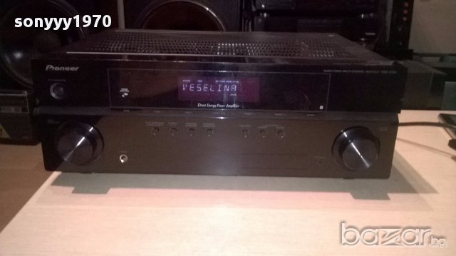 Pioneer vsx-519v-k/260w av receiver-hdmi/optical-внос швеицария, снимка 2 - Ресийвъри, усилватели, смесителни пултове - 15480500