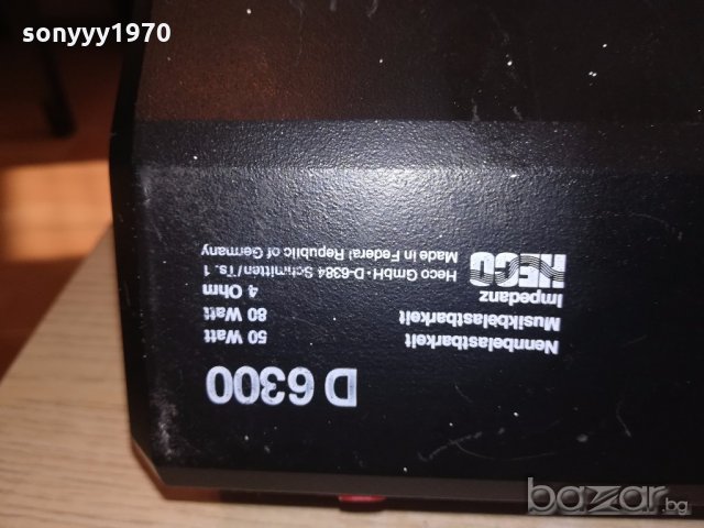 heco d6300-hifi 2x80w/4ohm-made in germany-внос швеицария, снимка 18 - Тонколони - 20127188