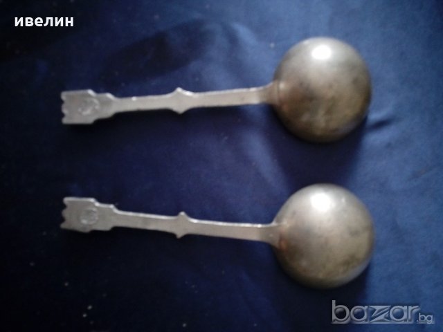 две стари лъжички за декорация , снимка 2 - Антикварни и старинни предмети - 20835662
