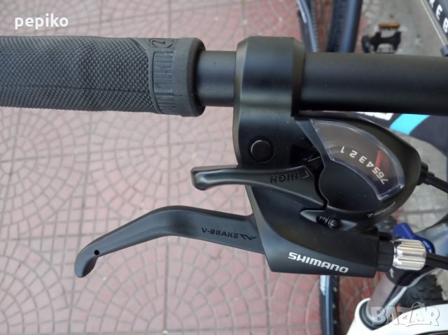 Продавам колела внос от Германия  спортен алуминиев МТВ велосипед REBEL EXTRIM SPORT 27.5 цола преде, снимка 12 - Велосипеди - 24853382