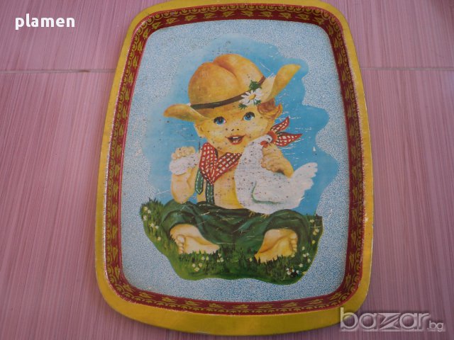 метален поднос, снимка 1