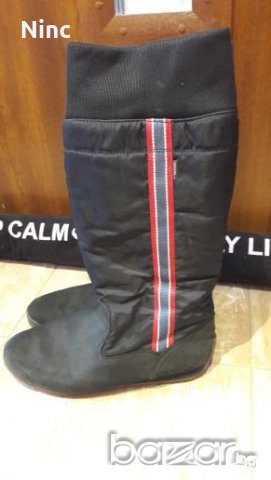 Дамски ботуши Tommy Hilfiger 38 черни