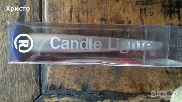 запалка за свещи и барбекю дизайнерска, с поставка Ронсън Ronson, снимка 7 - Други стоки за дома - 13359383