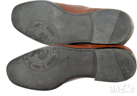 Bally since 1851 мъжки обувки естествена кожа кафеви Made in Switzerland, снимка 4 - Ежедневни обувки - 23478173