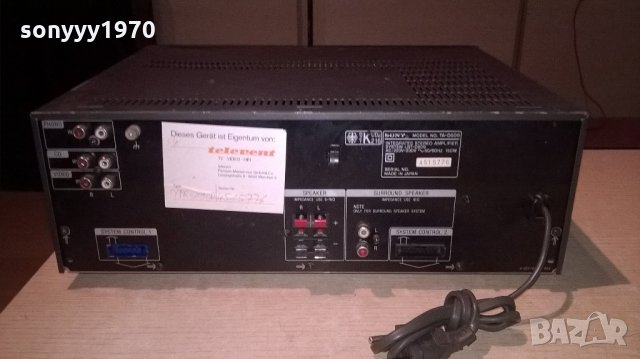 sony ta-d509 stereo amplifier-made in japan-внос швеицария, снимка 16 - Ресийвъри, усилватели, смесителни пултове - 21948469