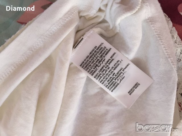 100 % BEBE оригинален дамски топ дантела, снимка 4 - Корсети, бюстиета, топове - 18237233