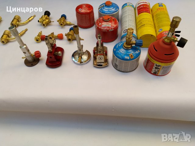 Горелка,горелки настолни,лабораторни.Кран регулатори,газови флакони и консумативи,маркучи и др.