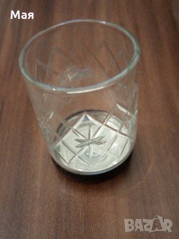 Кристални ракиени чашки с позлатено дъно за ценители – произход Русия, снимка 12 - Чаши - 23782623