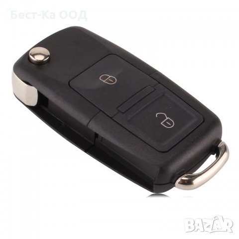 Кутийка ключ VW, Seat, Skoda 2 бутона без острие OS, снимка 1 - Аксесоари и консумативи - 21836394