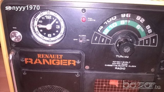 renault ranger-1 prc-123 ретро машина-внос швеицария, снимка 5 - Ресийвъри, усилватели, смесителни пултове - 18591586