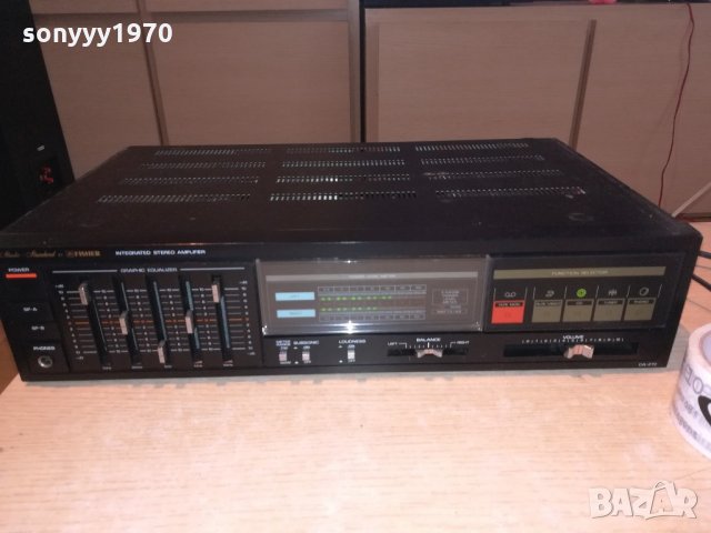 fisher amplifier-470w-made in japan-внос швеицария, снимка 5 - Ресийвъри, усилватели, смесителни пултове - 21496079