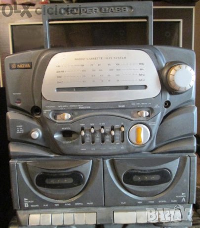 Продавам касетофон Нова или бартер за колело, снимка 2 - Радиокасетофони, транзистори - 23597488