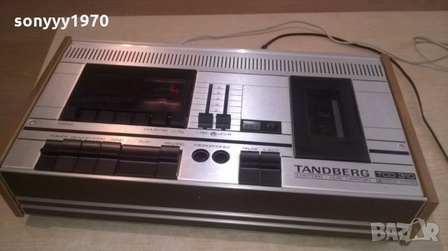 tandberg tcd-310 cassette deck-made in norway-внос швеция, снимка 7 - Декове - 25381445