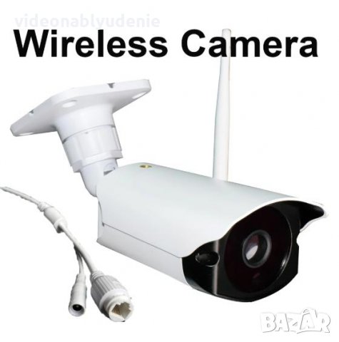 FULL HD 1080р 2 Mpx Водоустойчива IP Wi-Fi Камера Двупосочен Интерком Микрофон Говорител Карта Слот, снимка 6 - IP камери - 25764629