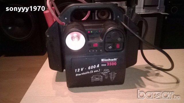 Einhell egs 3500-12v 600a-starthilfe-внос швеицария, снимка 6 - Аксесоари и консумативи - 15172796
