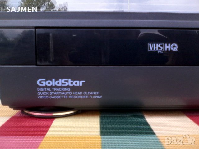GOLDSTAR R-A20W ВИДЕО  VHS , снимка 10 - Декове - 25078309
