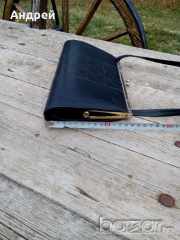 Дамска кожена чанта, снимка 4 - Антикварни и старинни предмети - 19716746