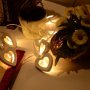 Листа от рози за Свети Валентин. LED светещи сърца, снимка 7