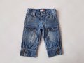 Готини летни дънки за момиче,104 см. , снимка 1 - Детски панталони и дънки - 17968758