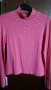 Дамско памучно поло с камъчета, снимка 1 - Блузи с дълъг ръкав и пуловери - 20051465