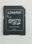 Kingston micro SD -> SD адаптер, снимка 1 - Карти памет - 21613148
