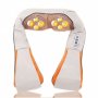 12V/220V 3D Шиацу масажор за врат гръб плешки и рамене с функция затопляне, снимка 1 - Масажори - 24303567