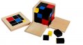 Montessori Trinomial Cube Монтесори Триномиално Сензорно Кубче, снимка 2