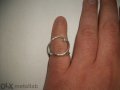 сребърен пръстен, снимка 4