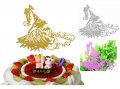 Фея Birthday Girl бркатен топер клечки декорация торта парти украса рожден ден