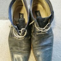 Мъжки кожени спортно-елегантни обувки №43, снимка 1 - Спортно елегантни обувки - 25336352