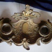 мастилница от бронз рококо, снимка 3 - Антикварни и старинни предмети - 22066733