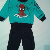 Детски комплект, тип анцуг 100%памук,  за момче, със щампа на Спайдермен, снимка 1 - Детски комплекти - 9977355