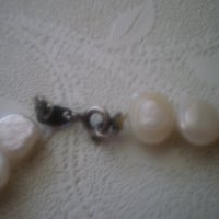  Гривна - естествени перли, закопчалка Аg 925, снимка 7 - Гривни - 25699355