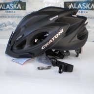 Продавам колела внос от Германия  каска за велосипед CRATONI ZETHOS HELMETS 58-62см черна, снимка 8 - Спортна екипировка - 11168969