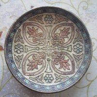 Невероятна авторска глинен керамична чиния маркирана, снимка 7 - Други - 25878882