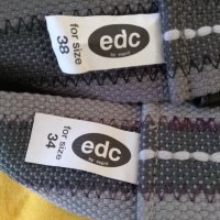 2 нови мъжки колана EDC by Esprit /ЕДС бай Есприт,100% оригинал, снимка 2 - Колани - 23324651