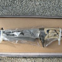 Колекцонерски ловен нож -180 / 310 - 5 модела ( Елен, Мечка, Вълк, Орел, Дракон), снимка 11 - Ножове - 19109809