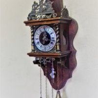Холандски стенен часовник, снимка 2 - Антикварни и старинни предмети - 25789344