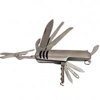 НОВО ДЖОБНО НОЖЧЕ ARMY POCKET KNIFE  (многофункционален нож) 11 инструента в 1 , снимка 9 - Прибори за хранене, готвене и сервиране - 15522866