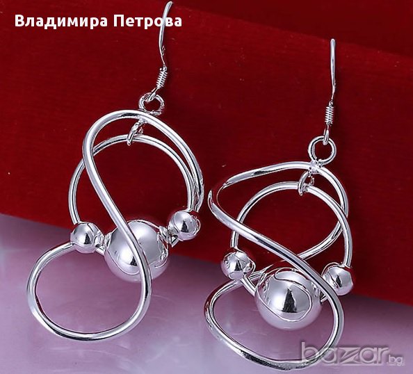 Грандиозни висящи обеци, снимка 1