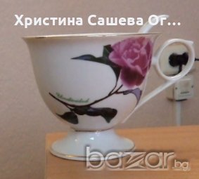 Чаша с лъжичка, снимка 1