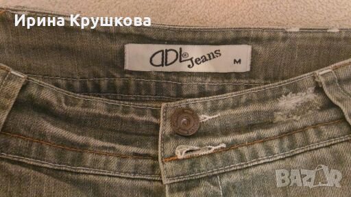 Дънкова пола интересен модел, снимка 1