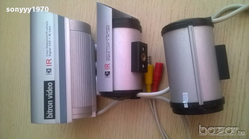 Bitron video-3броя камери за видеонаблюдение-внос швеицария, снимка 1